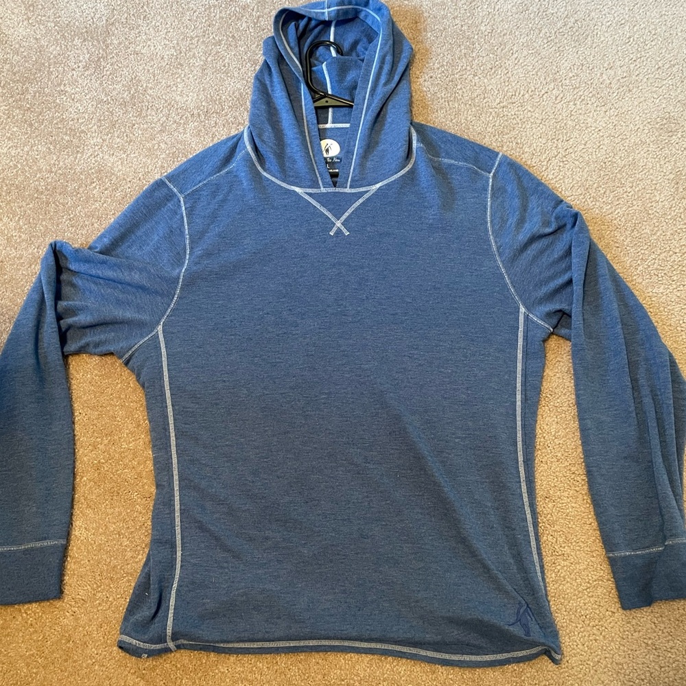 Blue XL (Toes on the Nose) Schooner lightweight hoodie